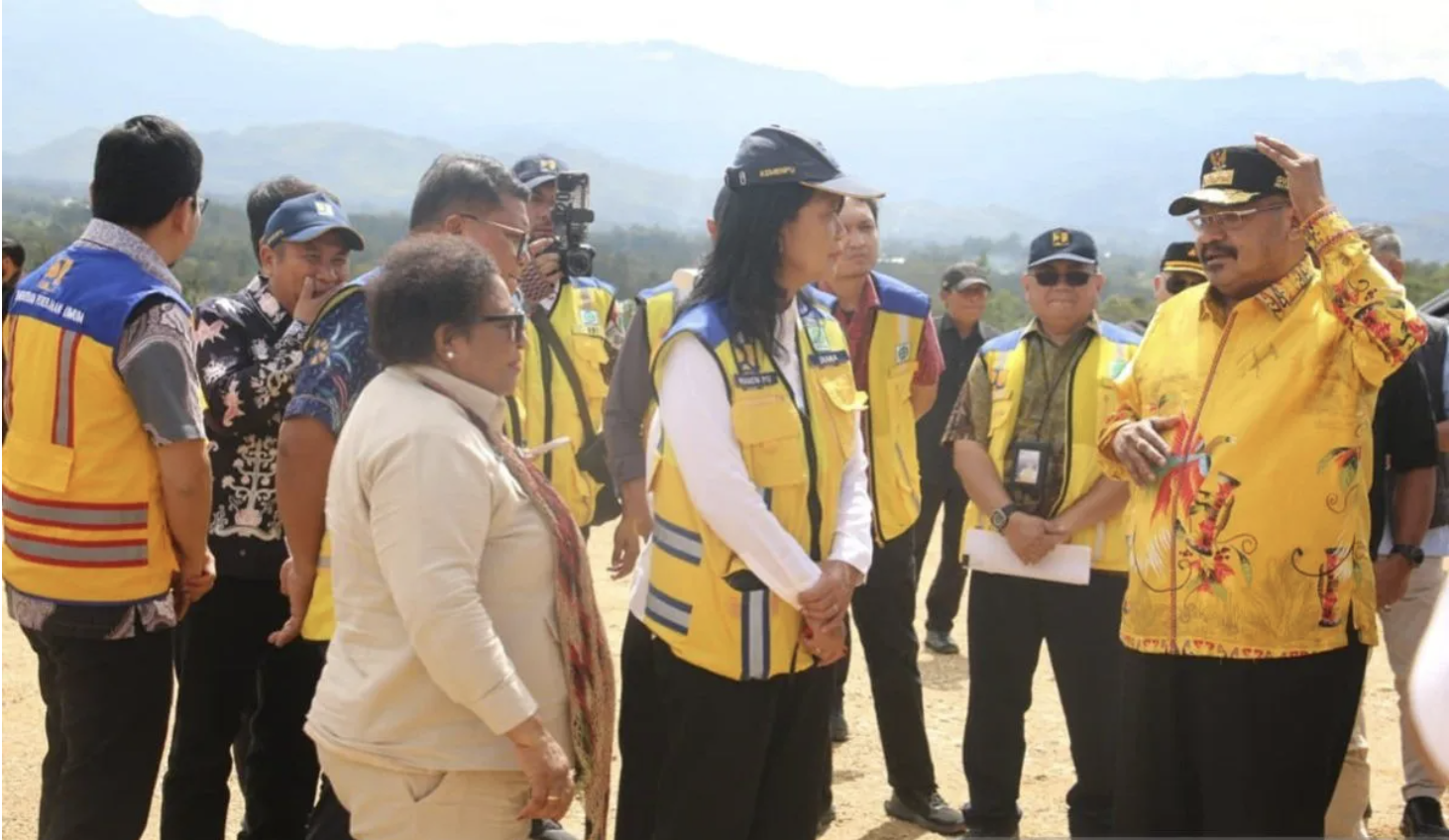 Road infrastructure expanding public services connectivity across Papua