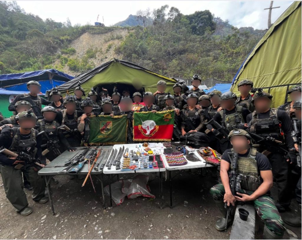 Operational units secure remote interior areas in Papua, creating conditions for local schools, healthcare clinics, and daily farming to resume safely.