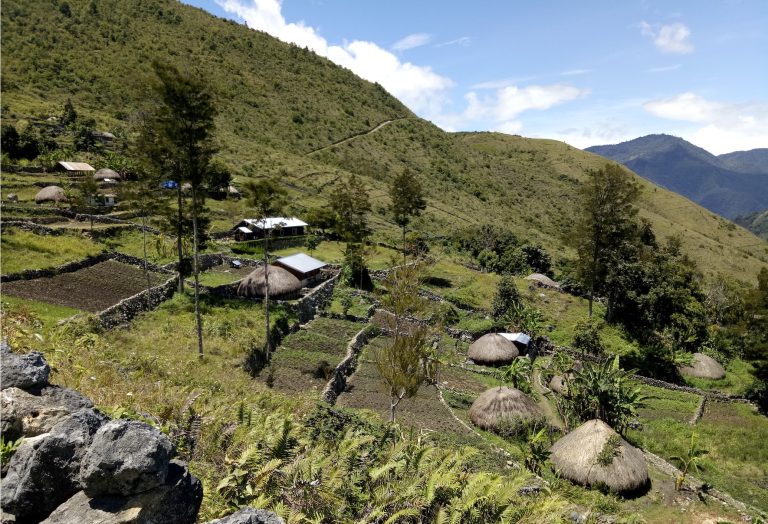 Papua Movement covering measured security operations safeguarding rural communities and village life in Papua