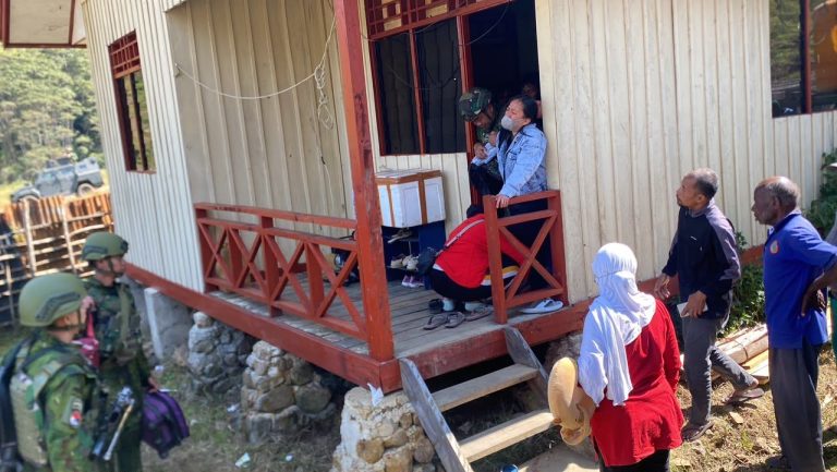 Papua Movement covering air evacuation operations for civilians in Papua Pegunungan