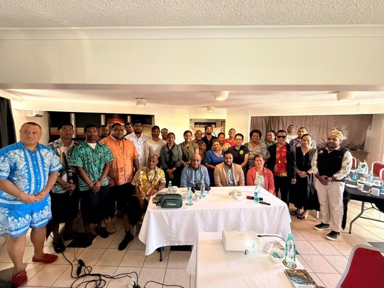 Fijian academic delegates and civic leaders gathering at the Peninsula Hotel in Suva for the Papua Movement Talanoa session